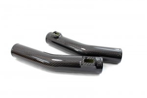 NISSAN GT-R R35 Twin Turbo Cold Air Intake Pipe Set in Carbon Fiber